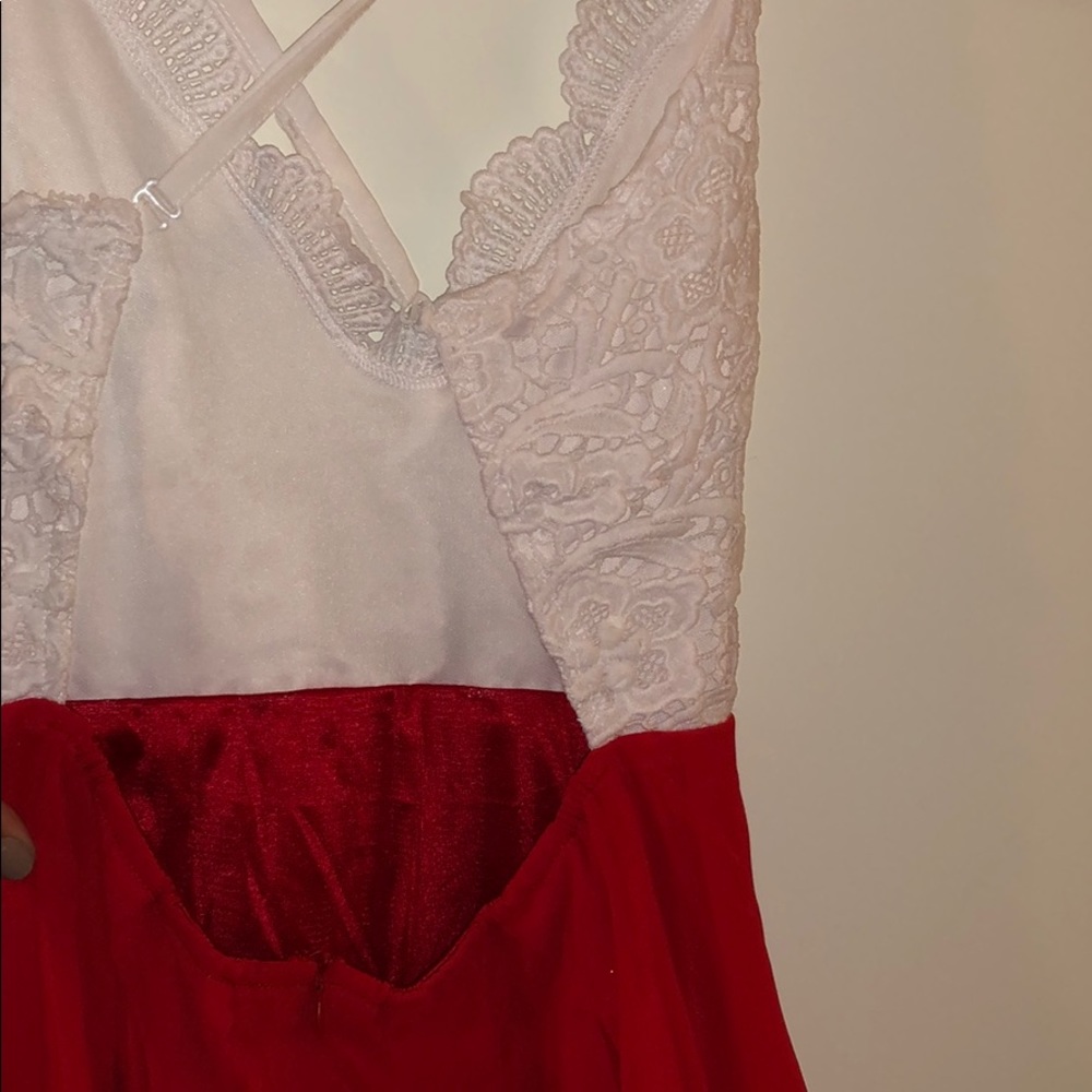 Red Romper - Picture 2 of 3